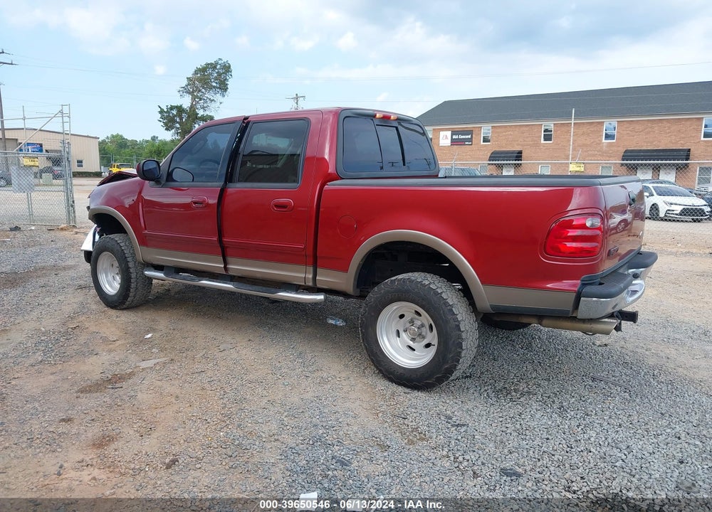 2003 FORD F-150 LARIAT/XLT VIN: 1FTRW08L23KD03861