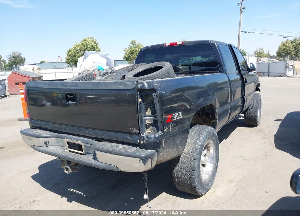 2004 GMC SIERRA 1500 SLE VIN: 2GTEK19TX41333027