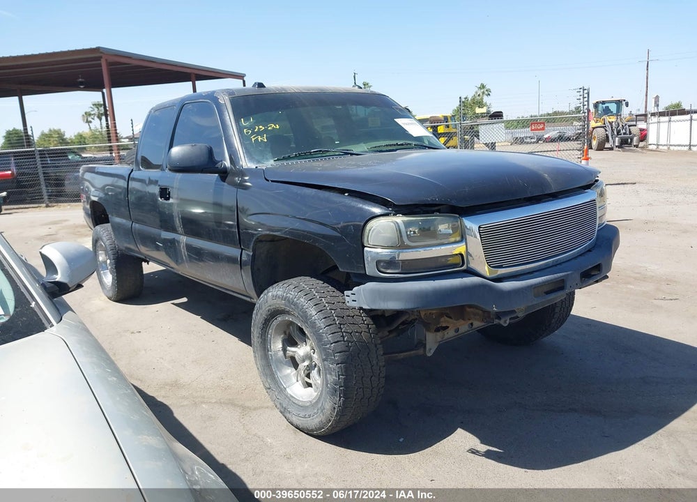 2004 GMC SIERRA 1500 SLE VIN: 2GTEK19TX41333027