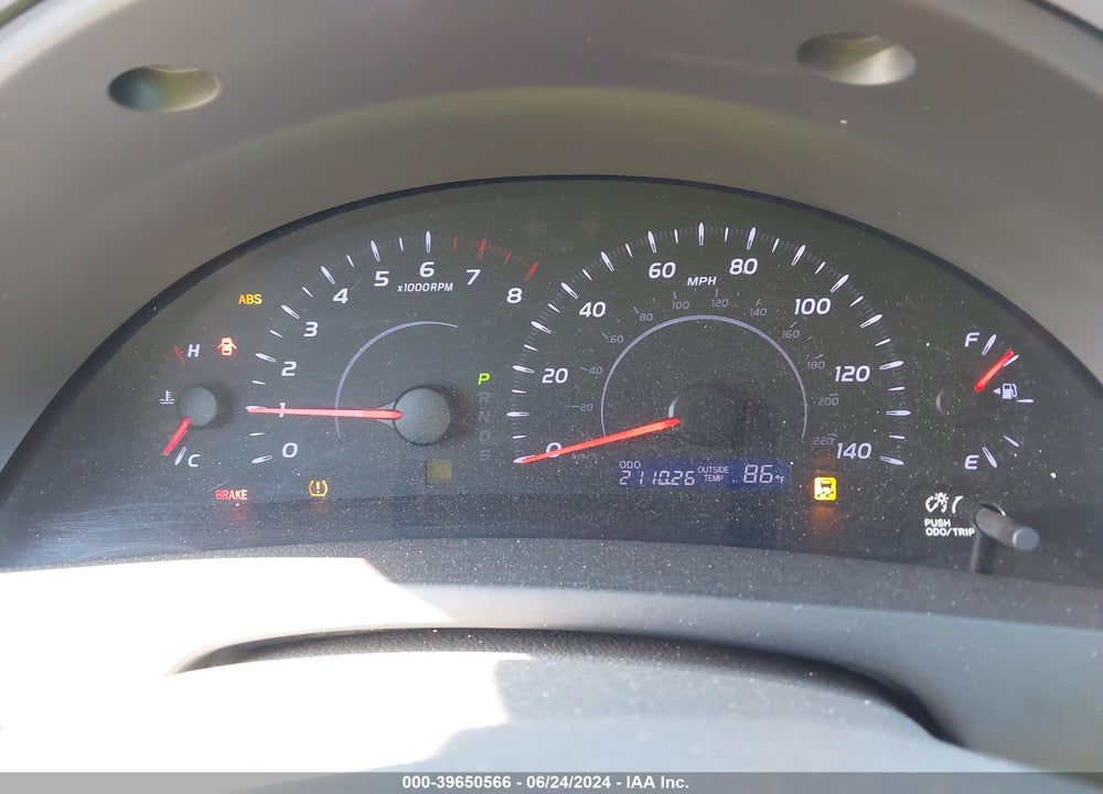 2011 TOYOTA CAMRY LE VIN: 4T4BF3EK6BR205614