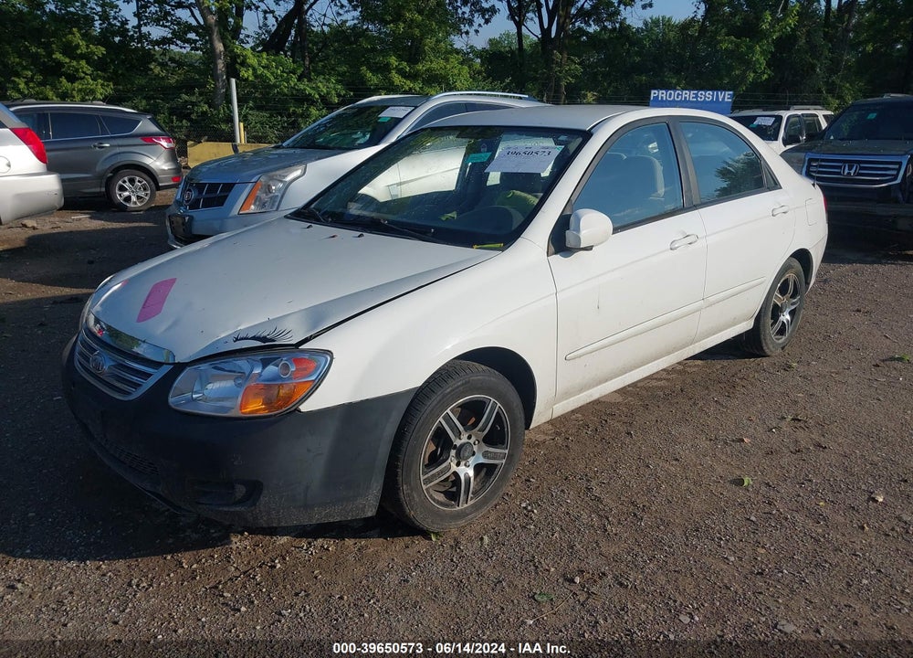 2009 KIA SPECTRA EX VIN: KNAFE221895628172