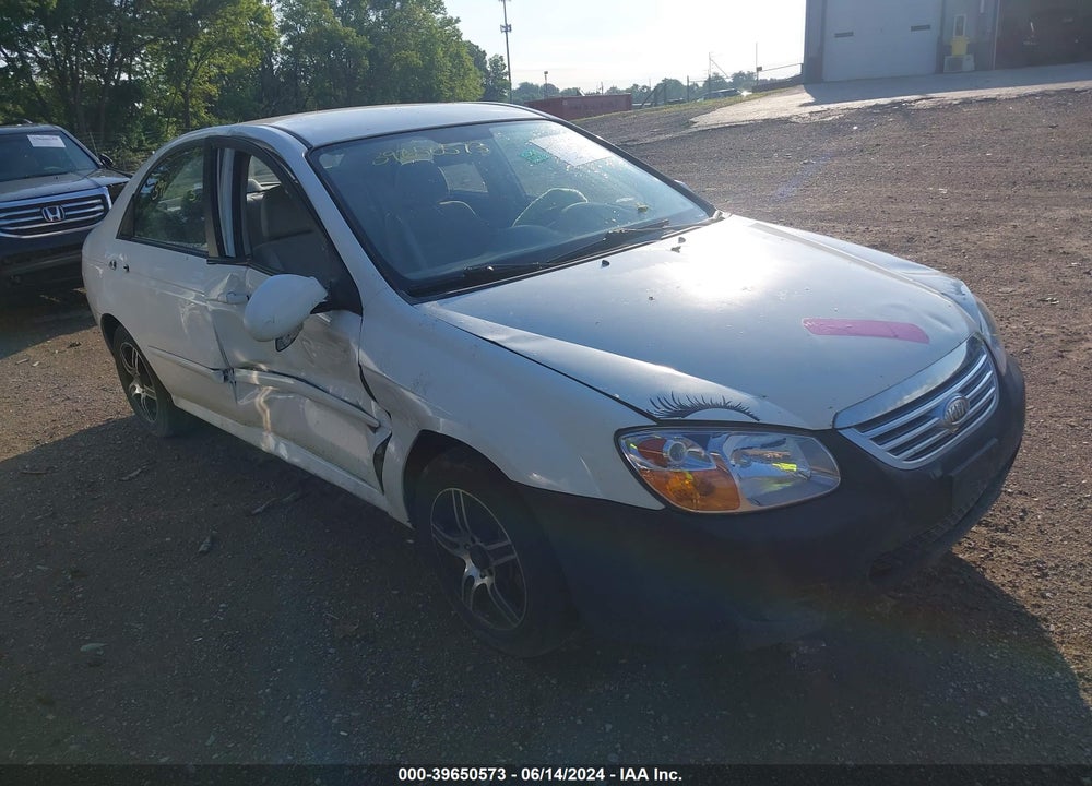 2009 KIA SPECTRA EX VIN: KNAFE221895628172