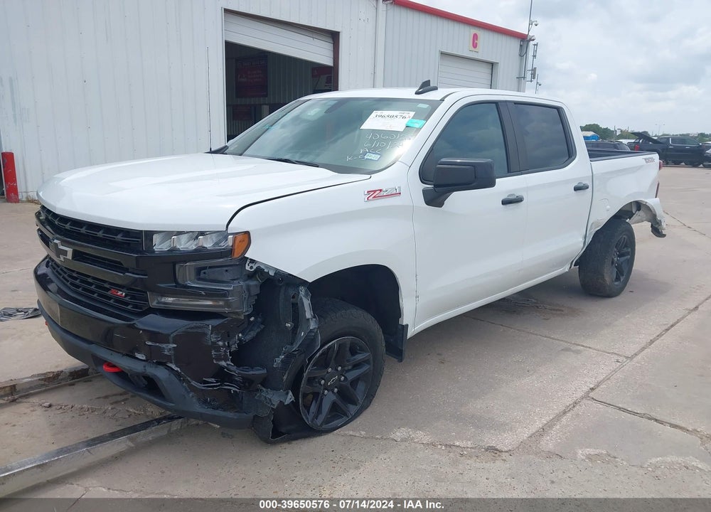 2020 CHEVROLET SILVERADO 1500 4WD SHORT BED LT TRAIL BOSS VIN: 1GCPYFED7LZ288878
