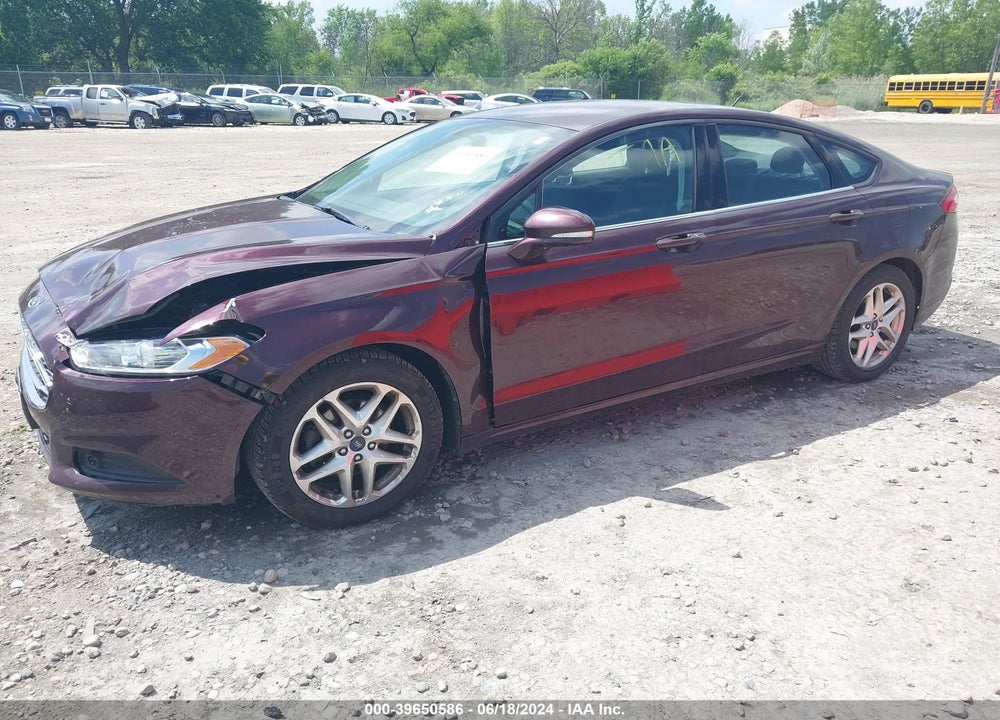 2013 FORD FUSION SE VIN: 3FA6P0H77DR117349