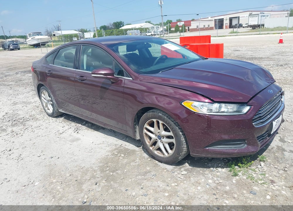 2013 FORD FUSION SE VIN: 3FA6P0H77DR117349