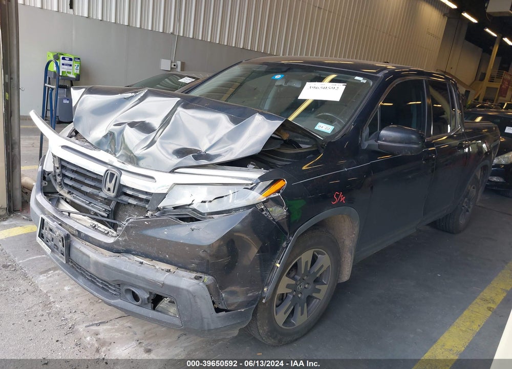 2017 HONDA RIDGELINE RTL-T VIN: 5FPYK2F62HB006696