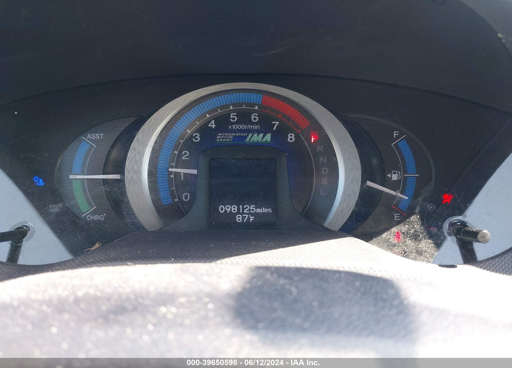 2010 HONDA INSIGHT LX VIN: JHMZE2H58AS022269