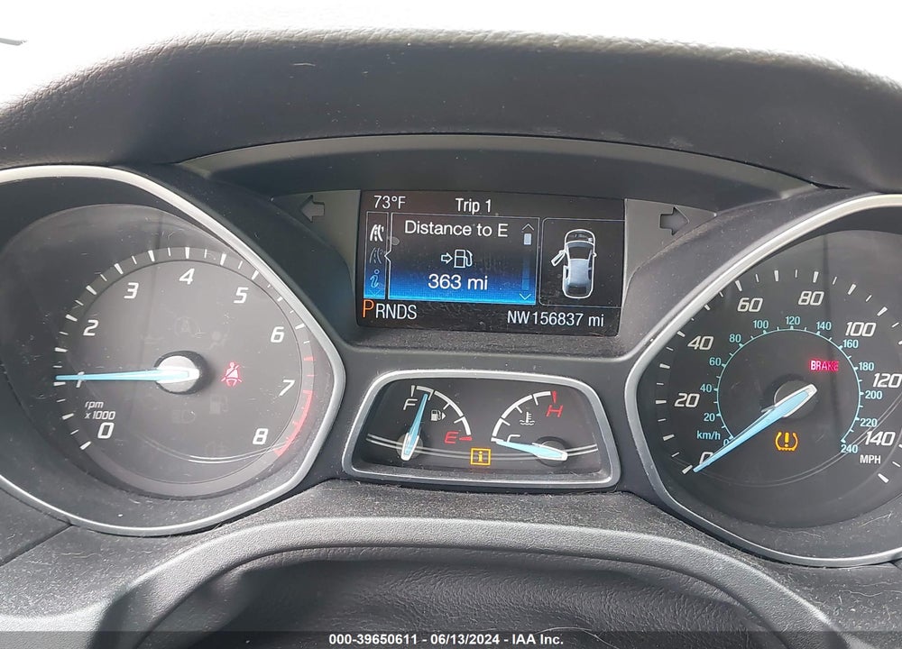 2014 FORD FOCUS TITANIUM VIN: 1FADP3N21EL143401
