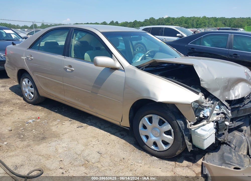2004 TOYOTA CAMRY LE VIN: 4T1BE32K94U792881