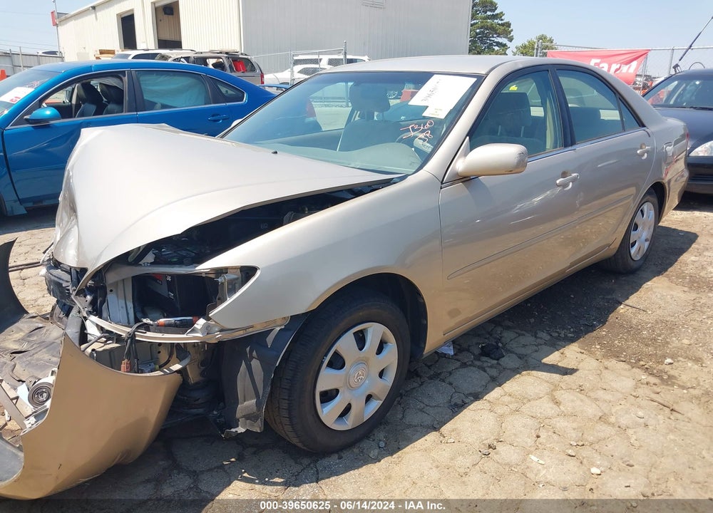 2004 TOYOTA CAMRY LE VIN: 4T1BE32K94U792881