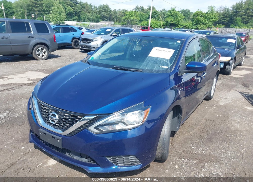 2019 NISSAN SENTRA SV VIN: 3N1AB7AP5KY405124
