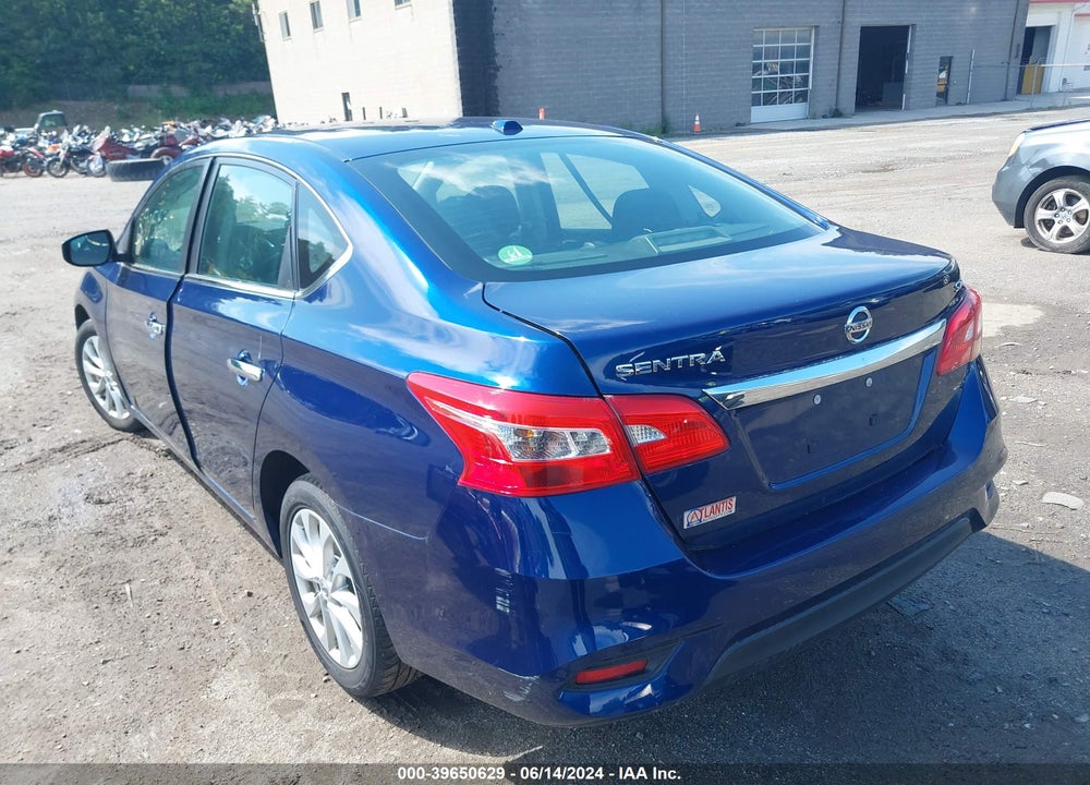 2019 NISSAN SENTRA SV VIN: 3N1AB7AP5KY405124