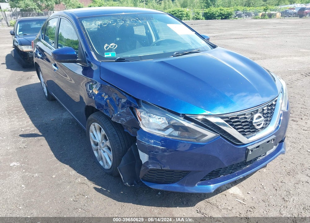 2019 NISSAN SENTRA SV VIN: 3N1AB7AP5KY405124