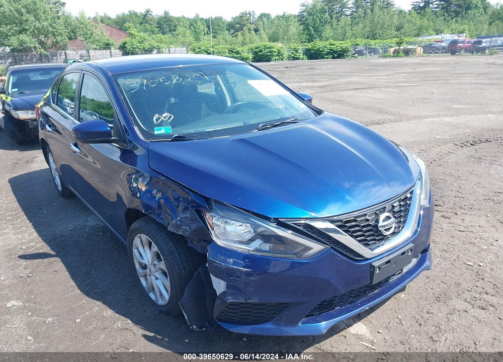 2019 NISSAN SENTRA SV VIN: 3N1AB7AP5KY405124