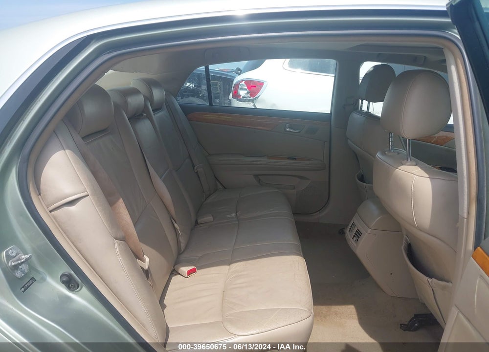 2005 TOYOTA AVALON VIN: 4T1BK36B75U022747