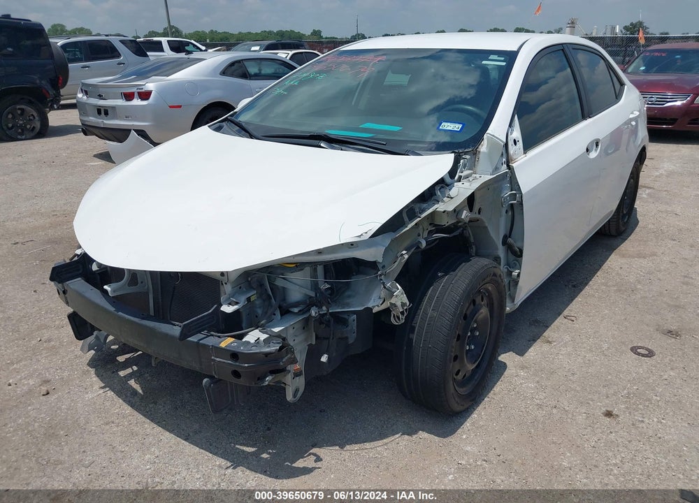 2015 TOYOTA COROLLA LE VIN: 5YFBURHE8FP226089