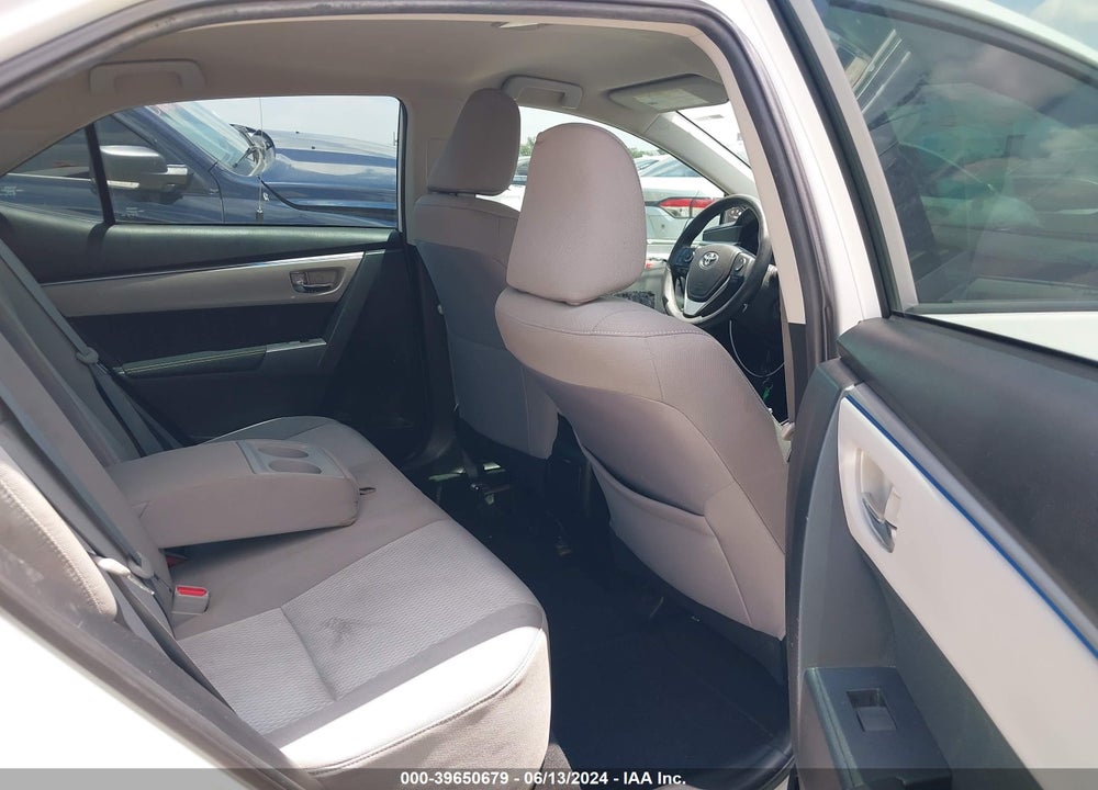 2015 TOYOTA COROLLA LE VIN: 5YFBURHE8FP226089