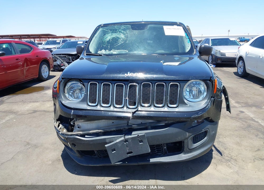 2017 JEEP RENEGADE SPORT FWD VIN: ZACCJAABXHPE53631