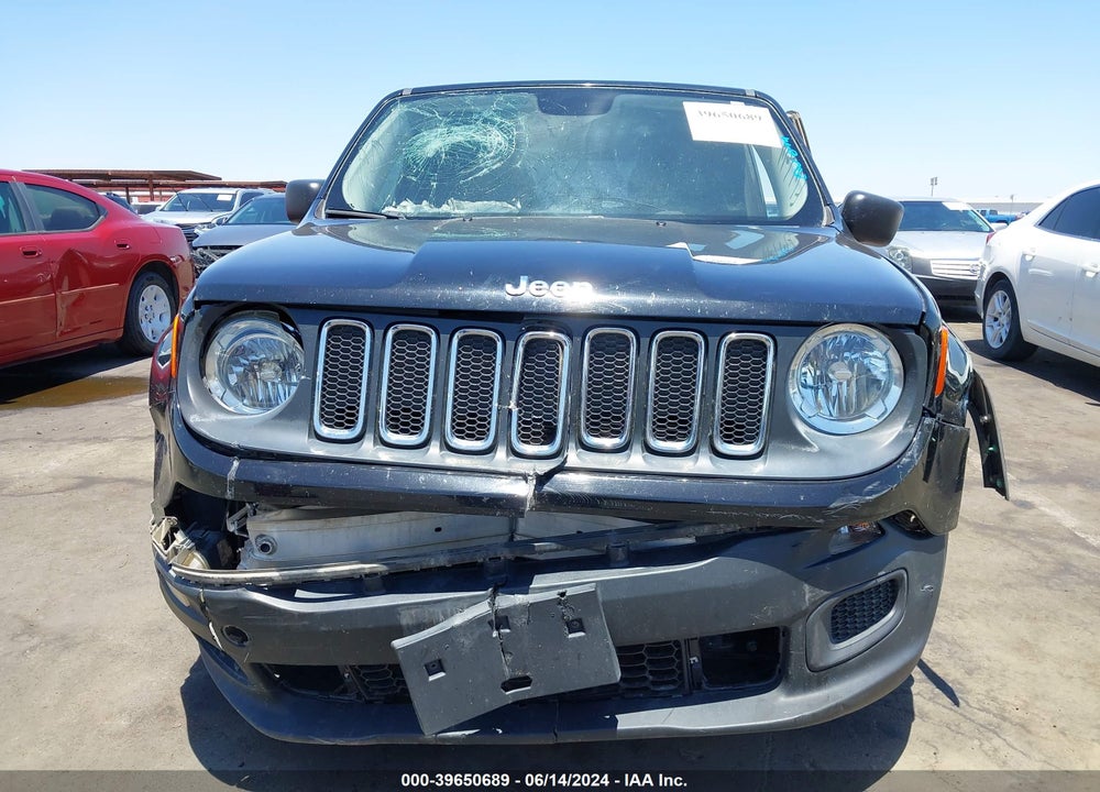 2017 JEEP RENEGADE SPORT FWD VIN: ZACCJAABXHPE53631