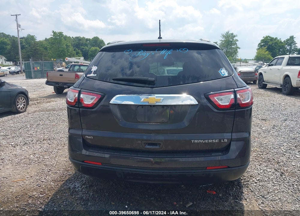 2015 CHEVROLET TRAVERSE LS VIN: 1GNKVFEDXFJ377289