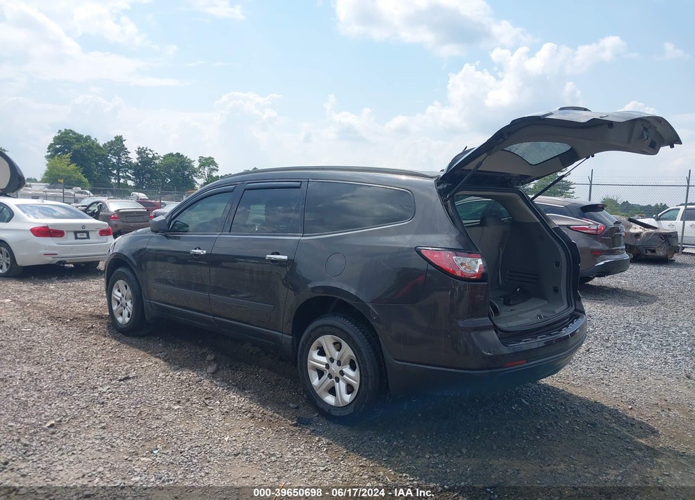 2015 CHEVROLET TRAVERSE LS VIN: 1GNKVFEDXFJ377289