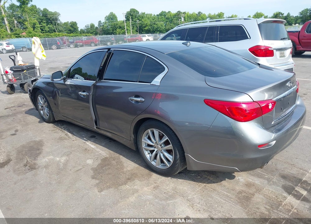 2014 INFINITI Q50 PREMIUM VIN: JN1BV7APXEM684394