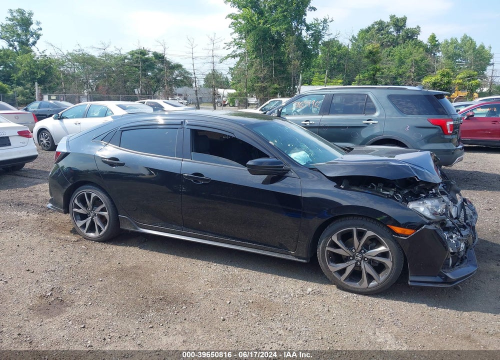 2018 HONDA CIVIC SPORT VIN: SHHFK7H43JU412449