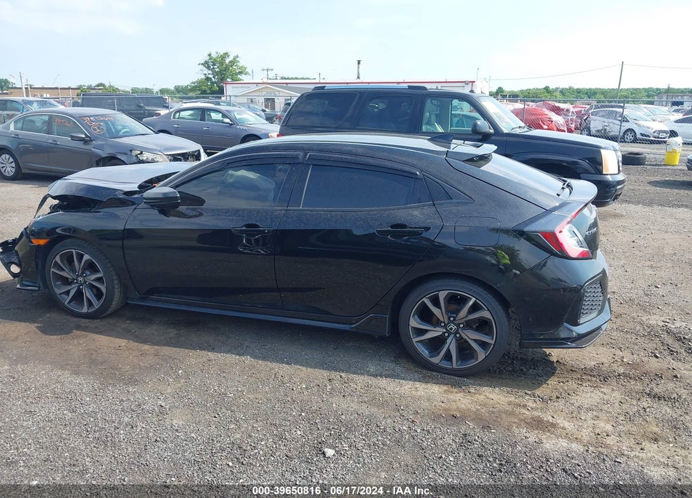 2018 HONDA CIVIC SPORT VIN: SHHFK7H43JU412449