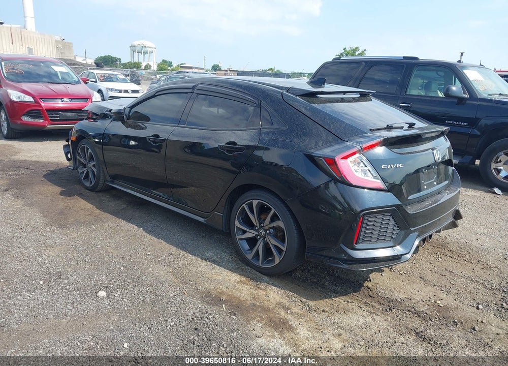 2018 HONDA CIVIC SPORT VIN: SHHFK7H43JU412449
