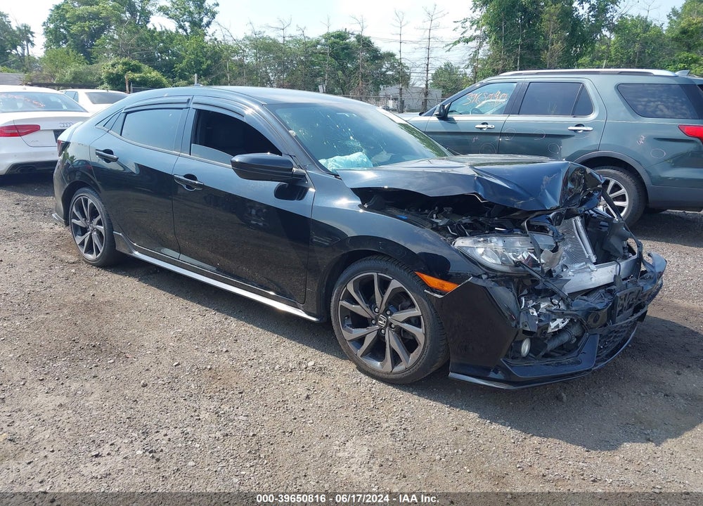 2018 HONDA CIVIC SPORT VIN: SHHFK7H43JU412449
