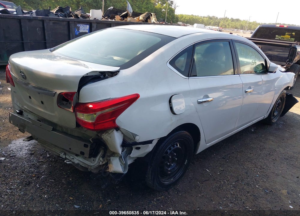 2017 NISSAN SENTRA S VIN: 3N1AB7AP3HY290628