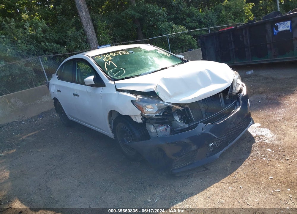 2017 NISSAN SENTRA S VIN: 3N1AB7AP3HY290628