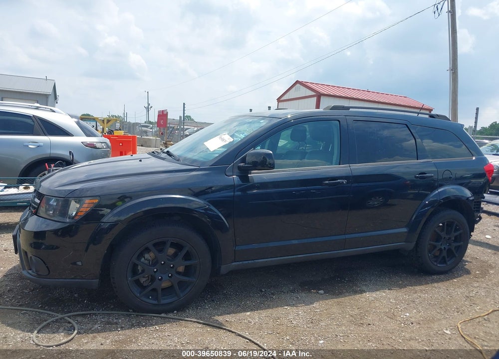 2014 DODGE JOURNEY SXT VIN: 3C4PDCBB2ET181616