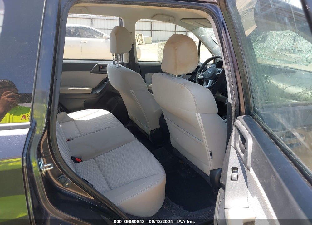 2017 SUBARU FORESTER 2.5I VIN: JF2SJABC0HH408127