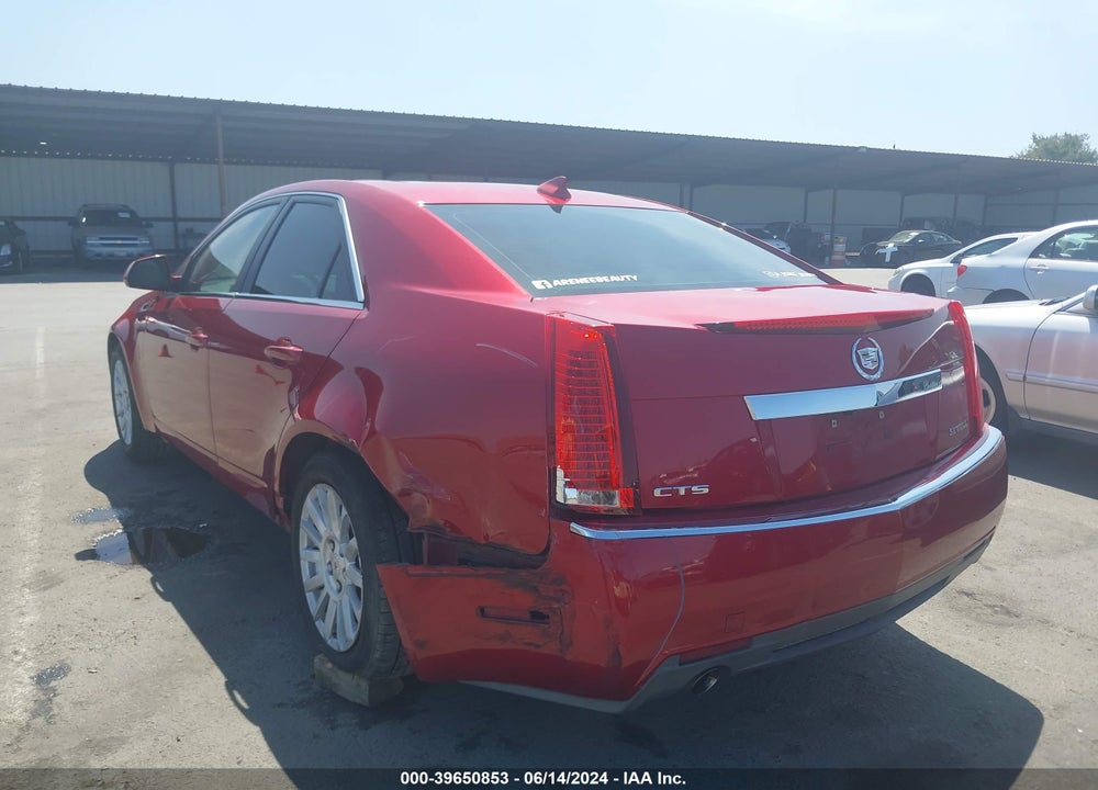 2011 CADILLAC CTS LUXURY VIN: 1G6DE5EYXB0151982