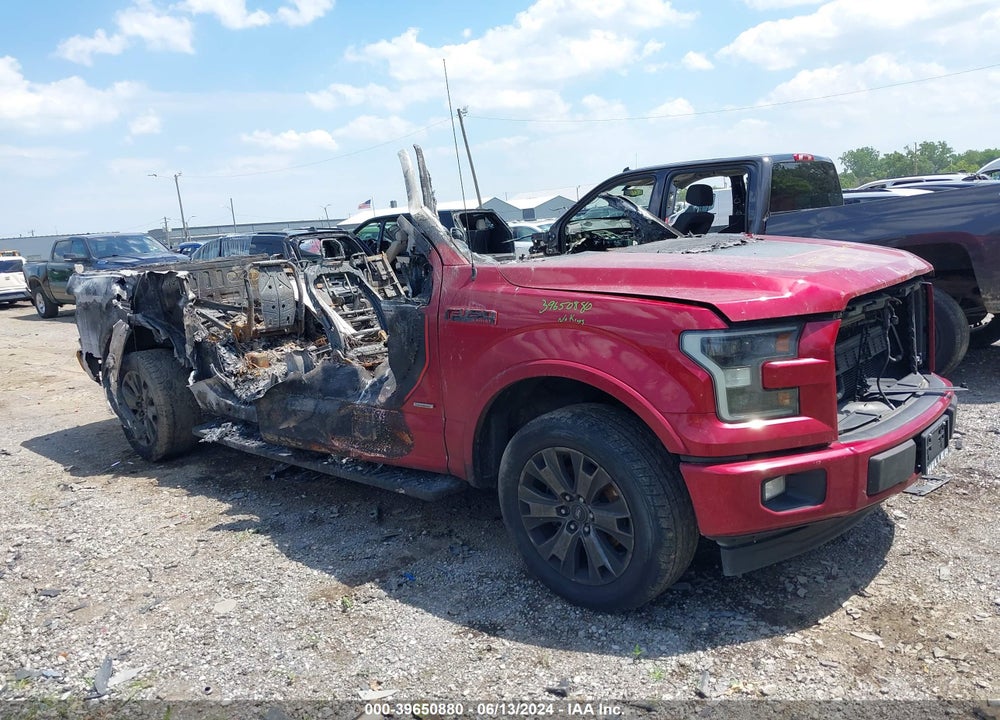 2017 FORD F-150 LARIAT VIN: 1FTEW1CG8HFA98822
