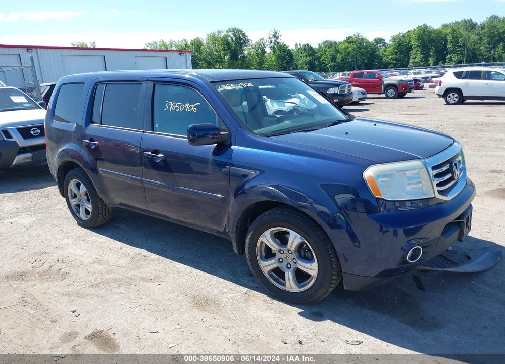 2015 HONDA PILOT EX-L VIN: 5FNYF4H58FB023898