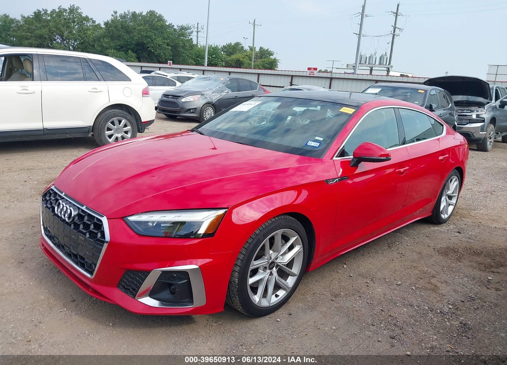 2024 AUDI A5 SPORTBACK PREMIUM PLUS 45 TFSI QUATTRO S TRONIC VIN: WAUFACF57RA049325