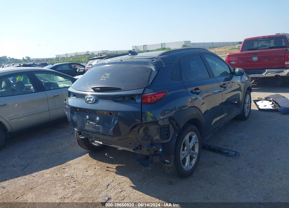 2022 HYUNDAI KONA SEL VIN: KM8K62AB8NU927245