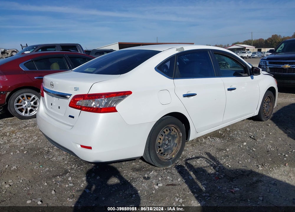 2014 NISSAN SENTRA VIN: 3N1AB7AP1EY337893