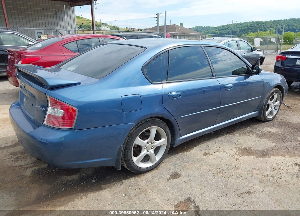 2007 SUBARU LEGACY 2.5I VIN: 4S3BL616576205391