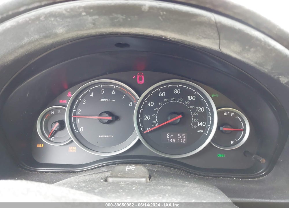 2007 SUBARU LEGACY 2.5I VIN: 4S3BL616576205391