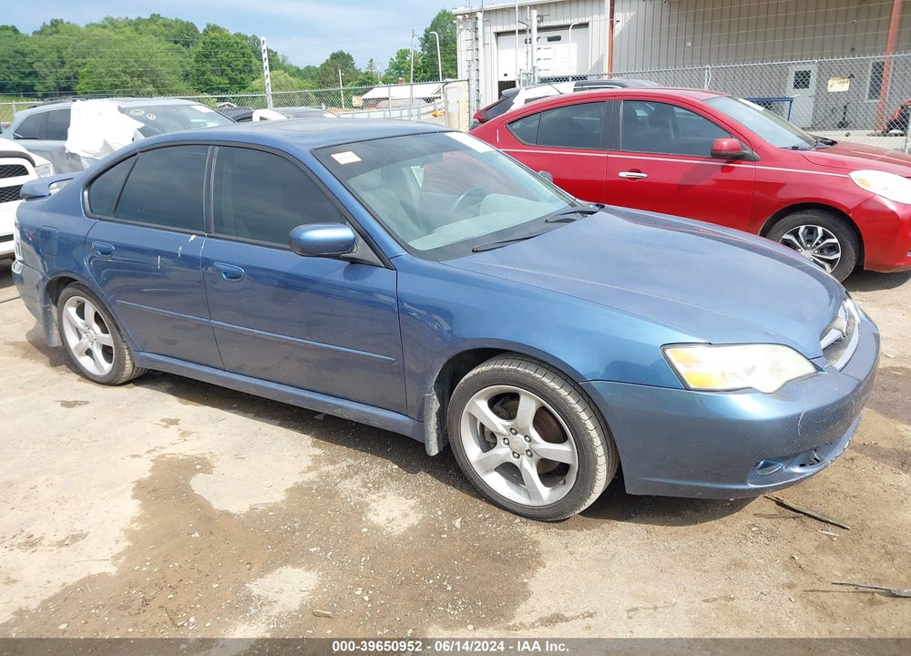 2007 SUBARU LEGACY 2.5I VIN: 4S3BL616576205391