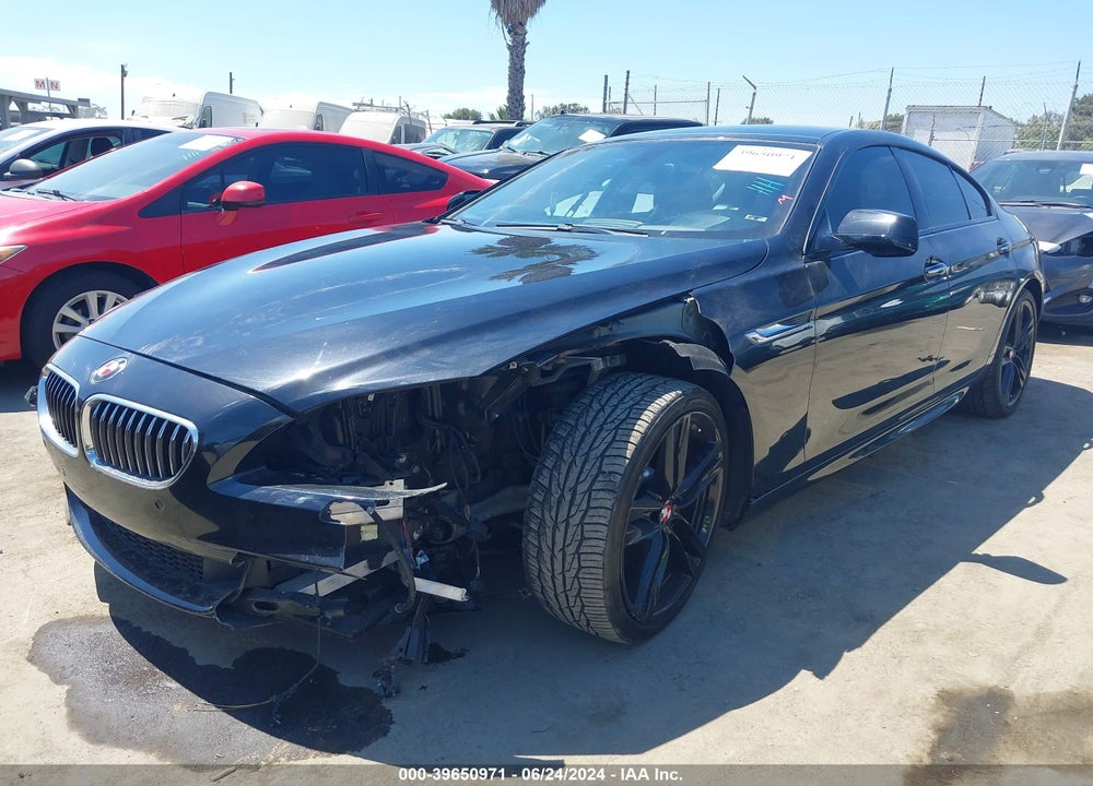 2015 BMW 640I GRAN COUPE VIN: WBA6A0C50FGB53587