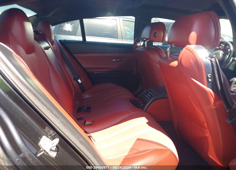 2015 BMW 640I GRAN COUPE VIN: WBA6A0C50FGB53587