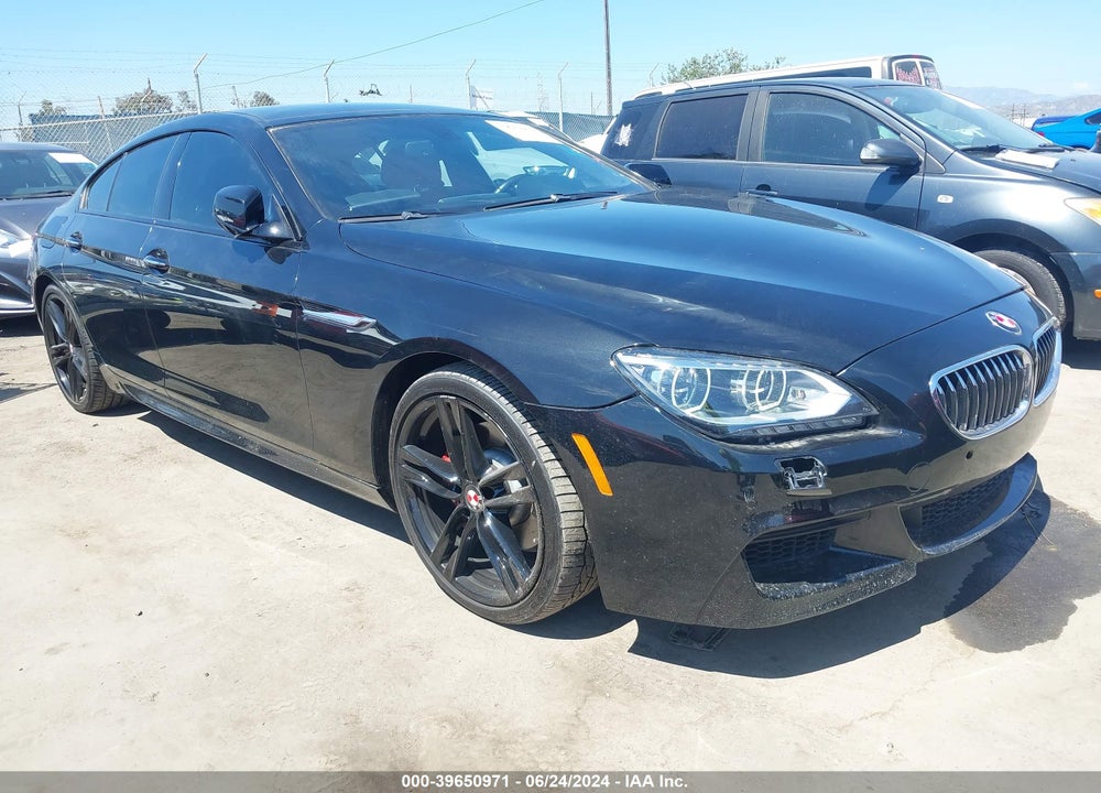 2015 BMW 640I GRAN COUPE VIN: WBA6A0C50FGB53587