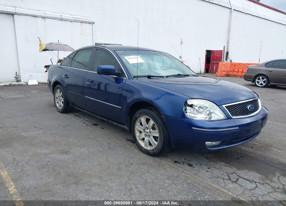 2005 FORD FIVE HUNDRED SEL VIN: 1FAFP27135G193037
