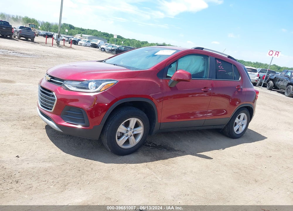 2021 CHEVROLET TRAX AWD LT VIN: KL7CJPSBXMB351538