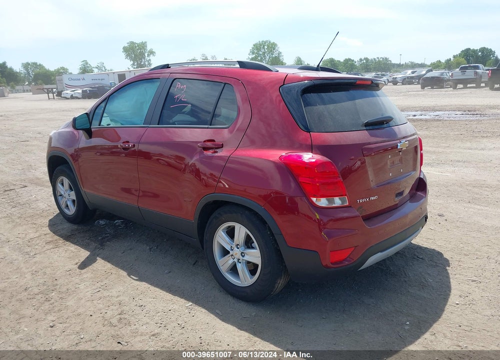 2021 CHEVROLET TRAX AWD LT VIN: KL7CJPSBXMB351538