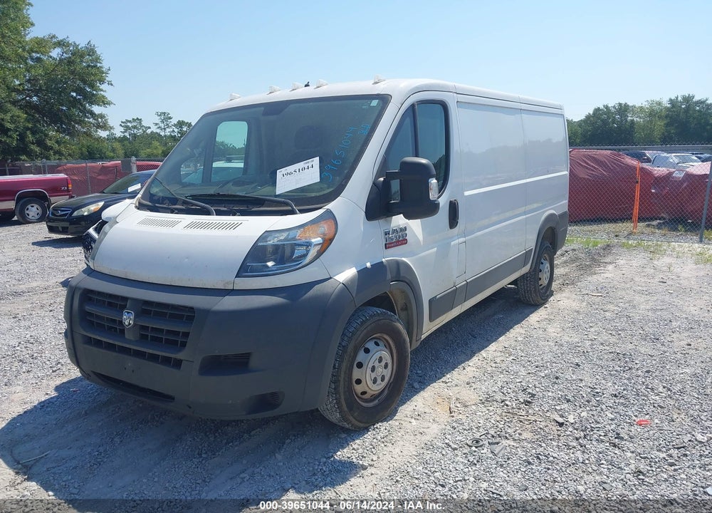 2018 RAM PROMASTER 1500 LOW ROOF 136 WB VIN: 3C6TRVAG3JE155685